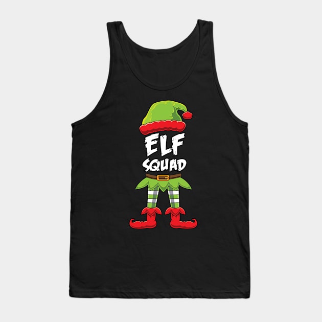 Christmas Santas Elf squad- Funny costume xmas Tank Top by tmuzaa